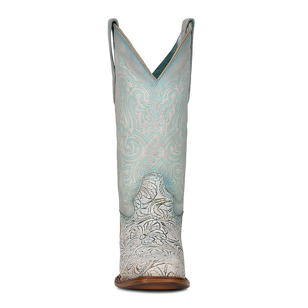 Cowhide Boots, Square Toe - Women Corral Boots Z5139