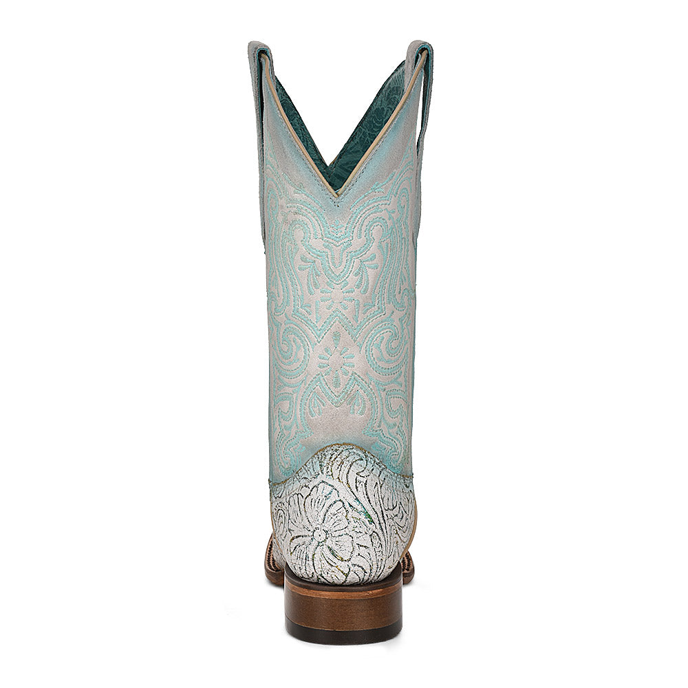 Cowhide Boots, Square Toe - Women Corral Boots Z5139