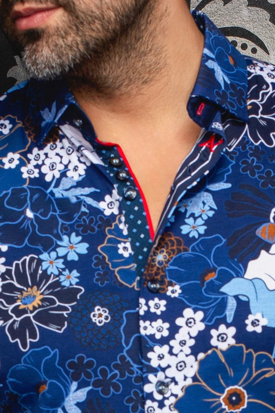 Men Au Noir Shirt Ambrosia Navy