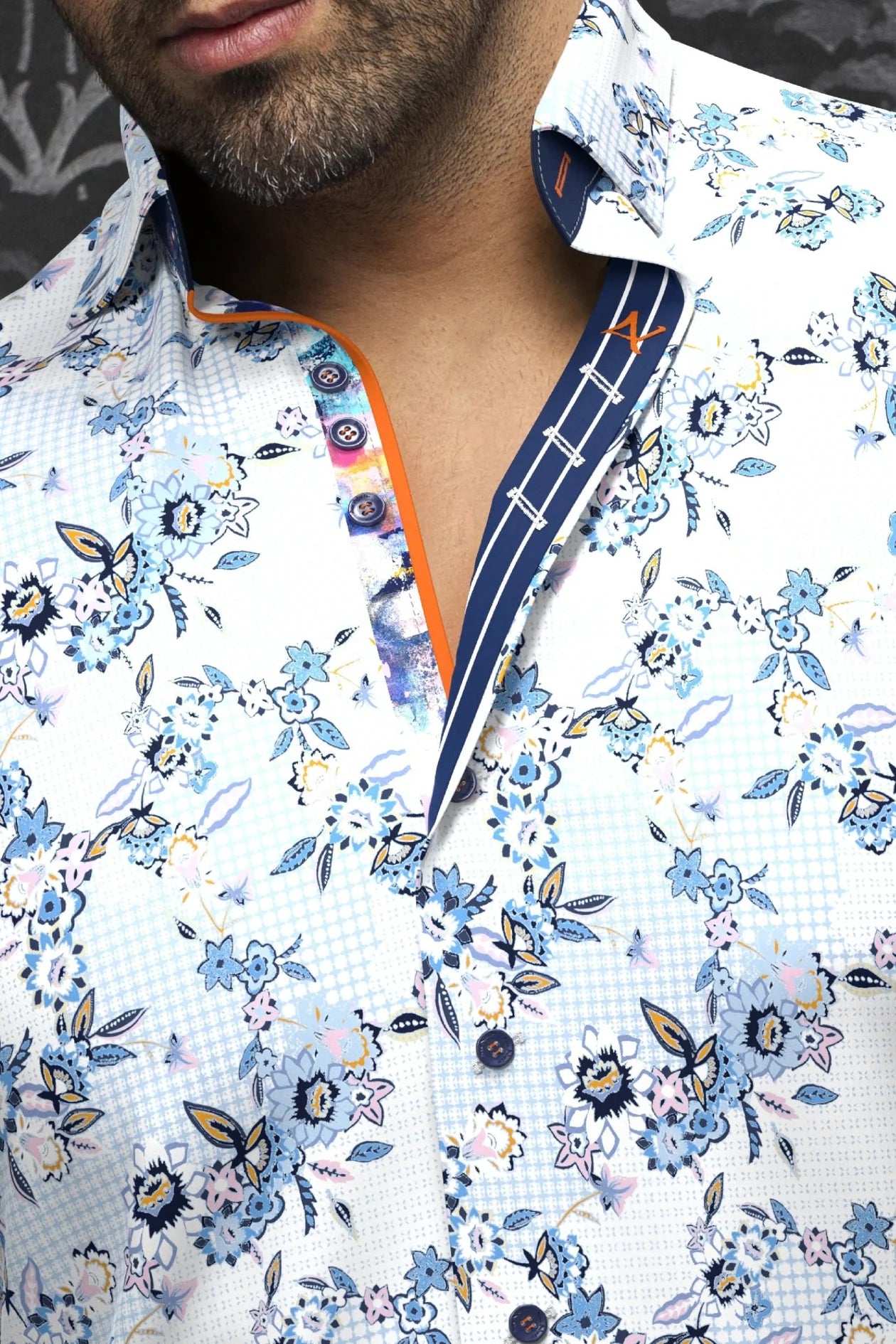 Men Au Noir Shirt Linero Light Blue