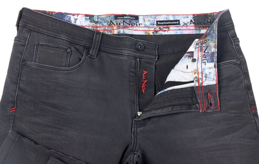 Men Au Noir Jeans Johnny-SKD - Dark Goltham