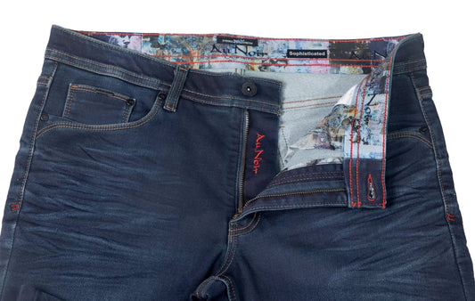 Men Au Noir Jeans Johnny SKD Dark Milano