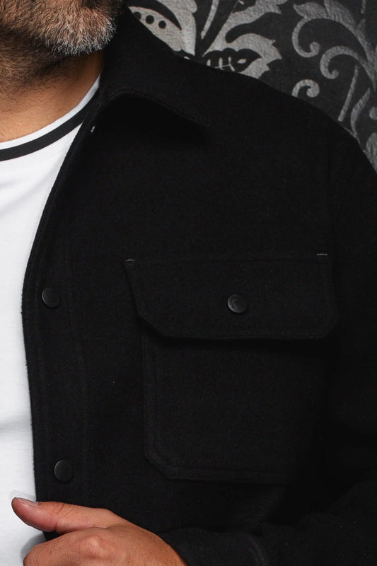 Men Au Noir OverShirt Danali Black