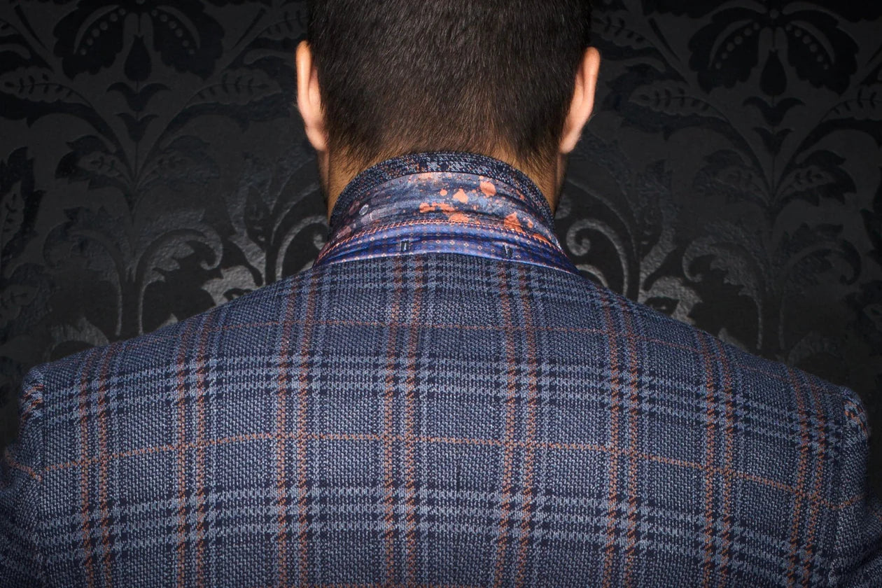 Men Au Noir Blazer Century Plaid