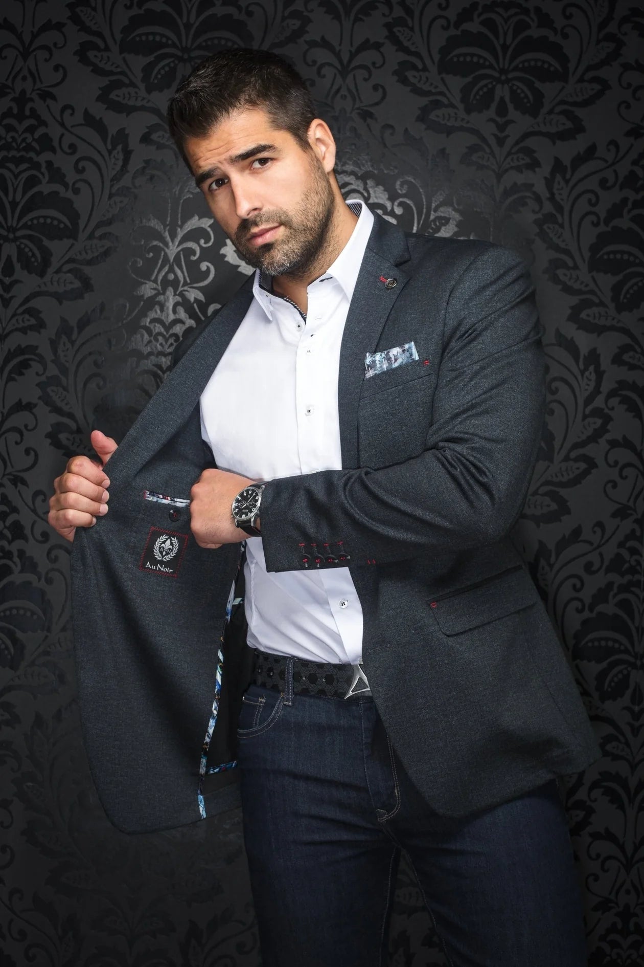 Men Au Noir Blazer Reynolds Black