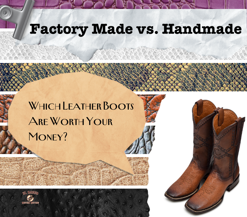 Why Exotic Leather Boots Are Better Handmade Than Factory-Made