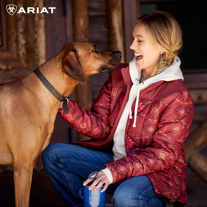 Women Ariat Jacket Crius Rose 10046681