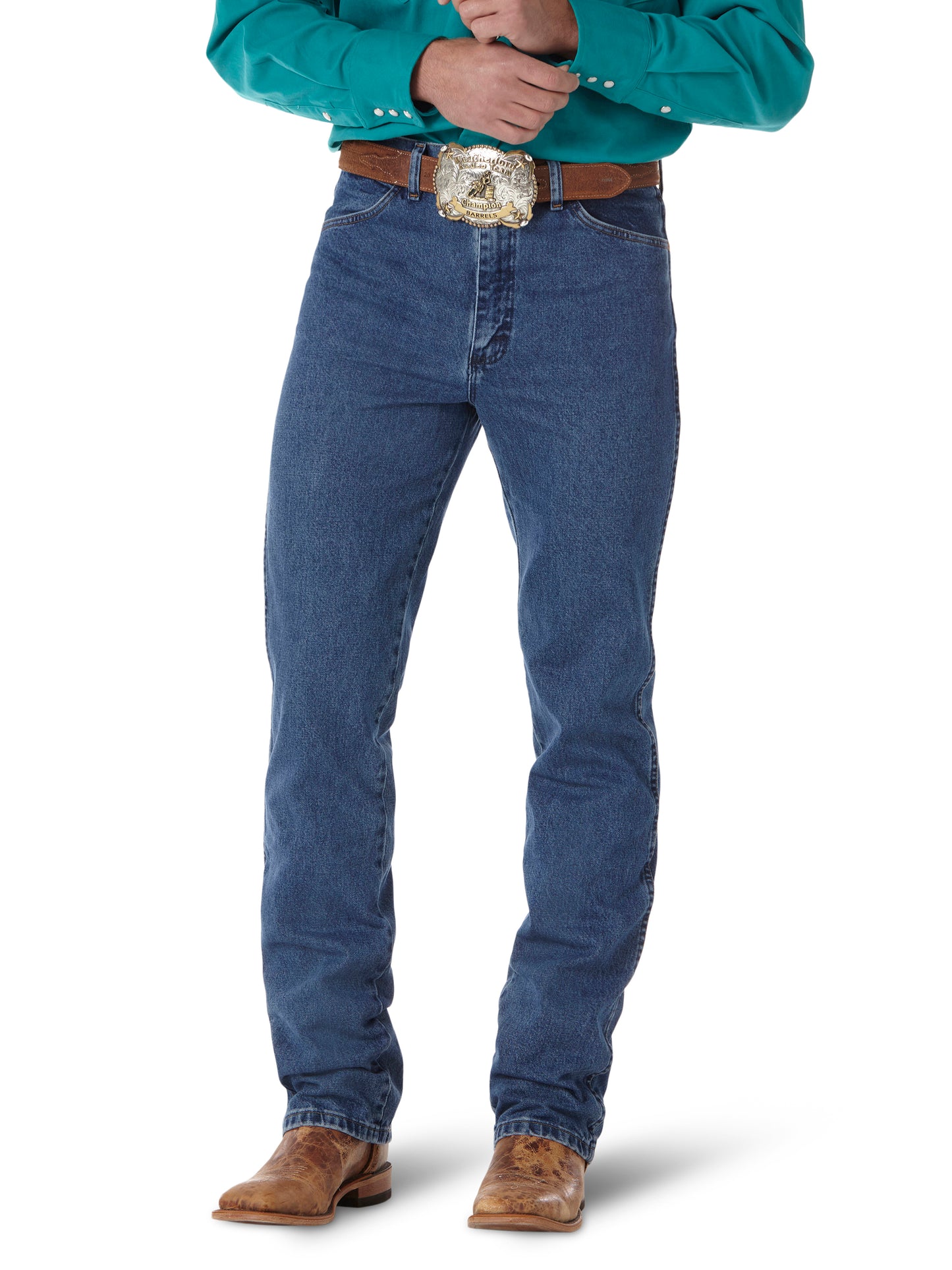 Men Wrangler Slim Stonewashed Jean 0936GBK