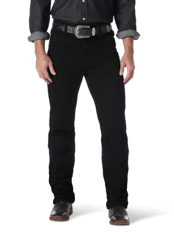 Men Wrangler Slim Shadow Black Jean 0936WBK