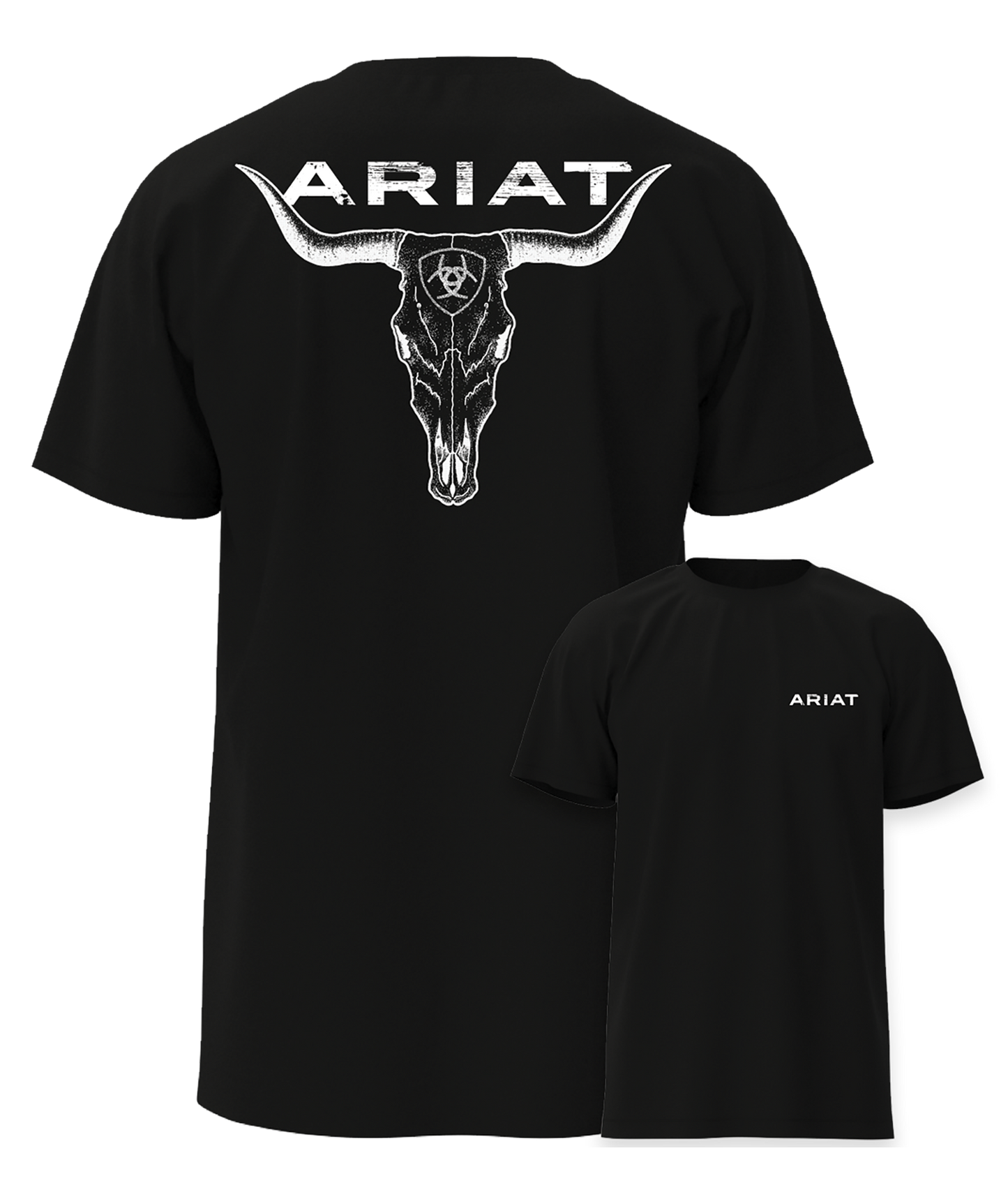 Men Ariat Stipple Steer T-Shirt 10058431