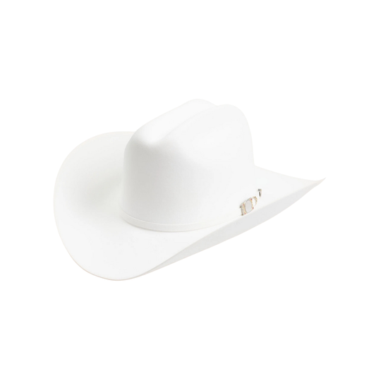 100X Independencia White Larry Mahans Fur Felt Hat