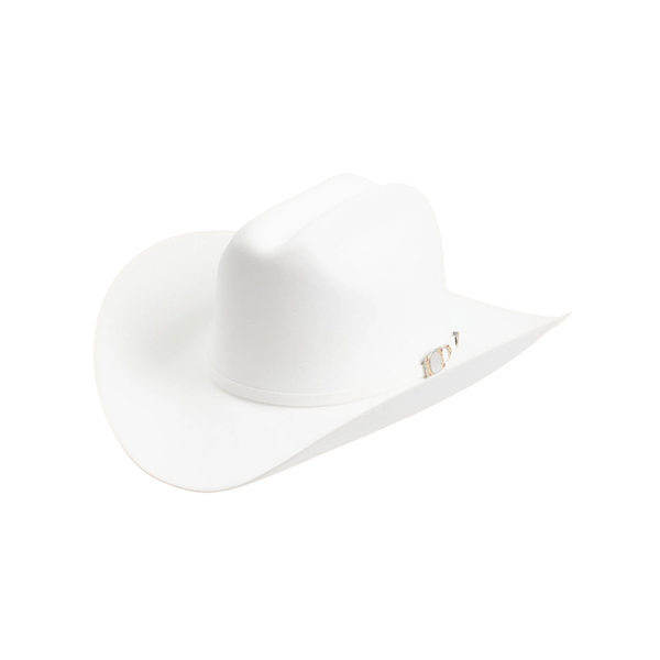 100X Independencia White Larry Mahans Fur Felt Hat