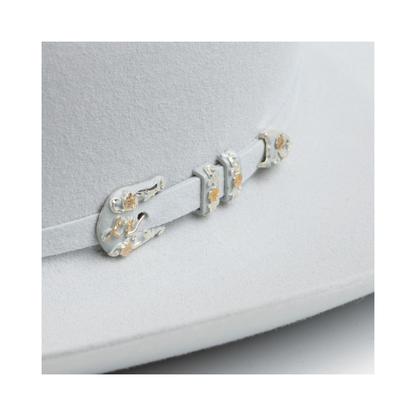 10X Jerarca Platinum Larry Mahans Fur Felt Hat