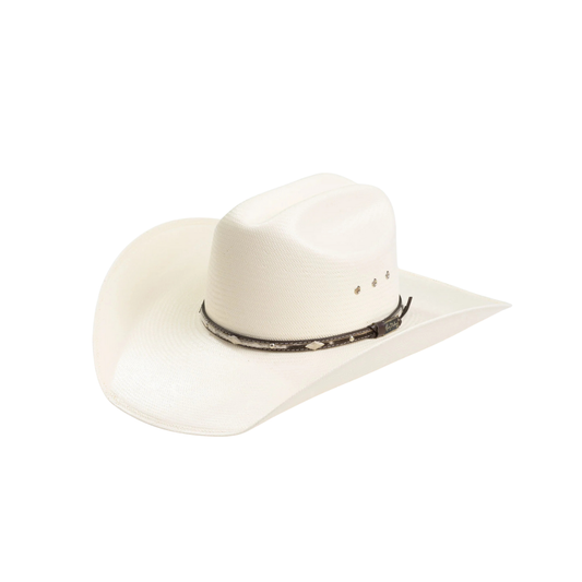 10X Brindle Ivory Larry Mahans Straw Hat