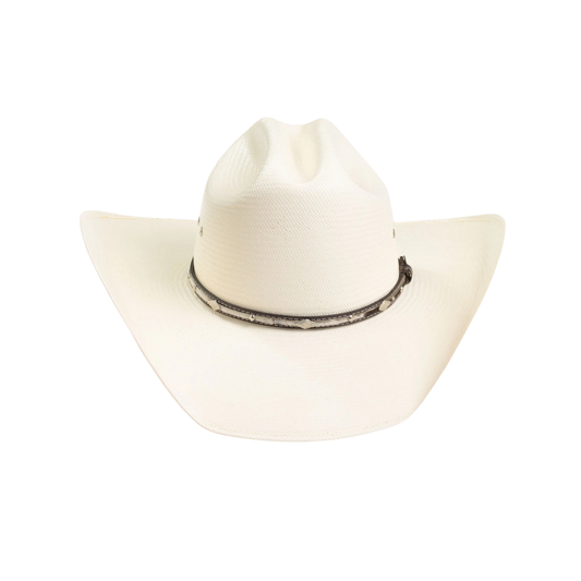 10X Brindle Ivory Larry Mahans Straw Hat