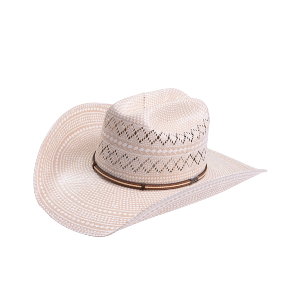 10X Cuerda Ivory Larry Mahans Straw Hat