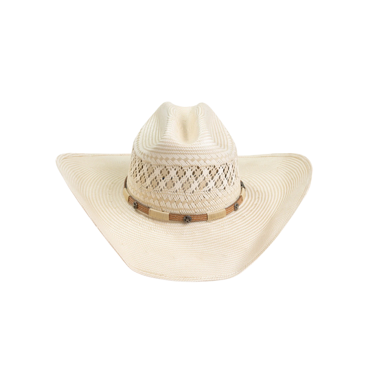 10X Wyattx Ivory Larry Mahans Straw Hat
