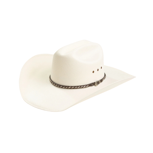 10X Austin Ivory Larry Mahans Straw Hat