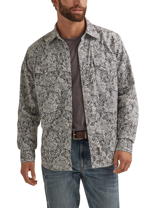 Men Wrangler Shirt Retro Black 112344561