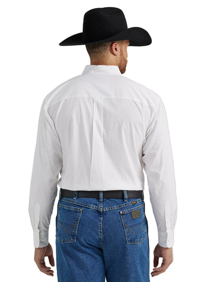 Men Wrangler Shirt George Strait White 112344869