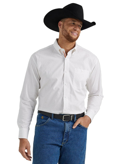 Men Wrangler Shirt George Strait White 112344869