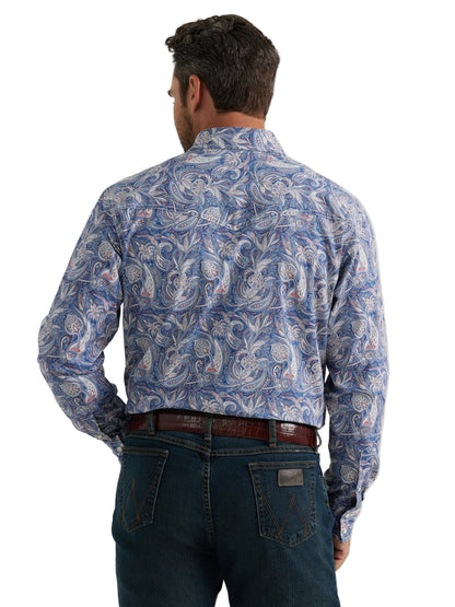 Men Wrangler Shirt 20x Paisley 112346039