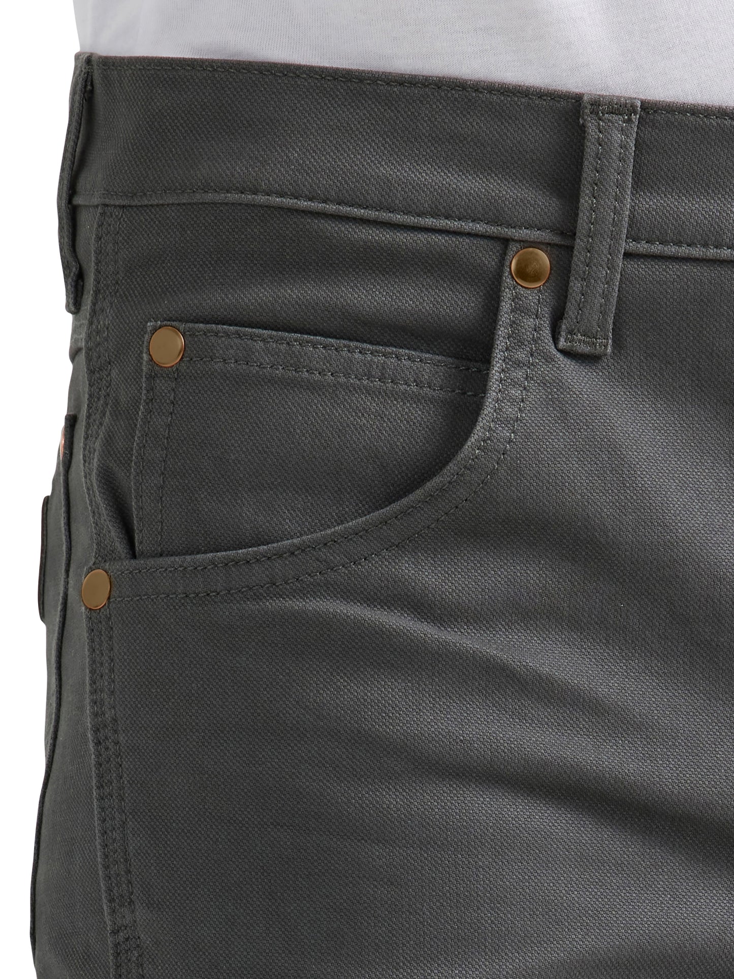 Men Wrangler Grey Pinstripe Jean 112361474