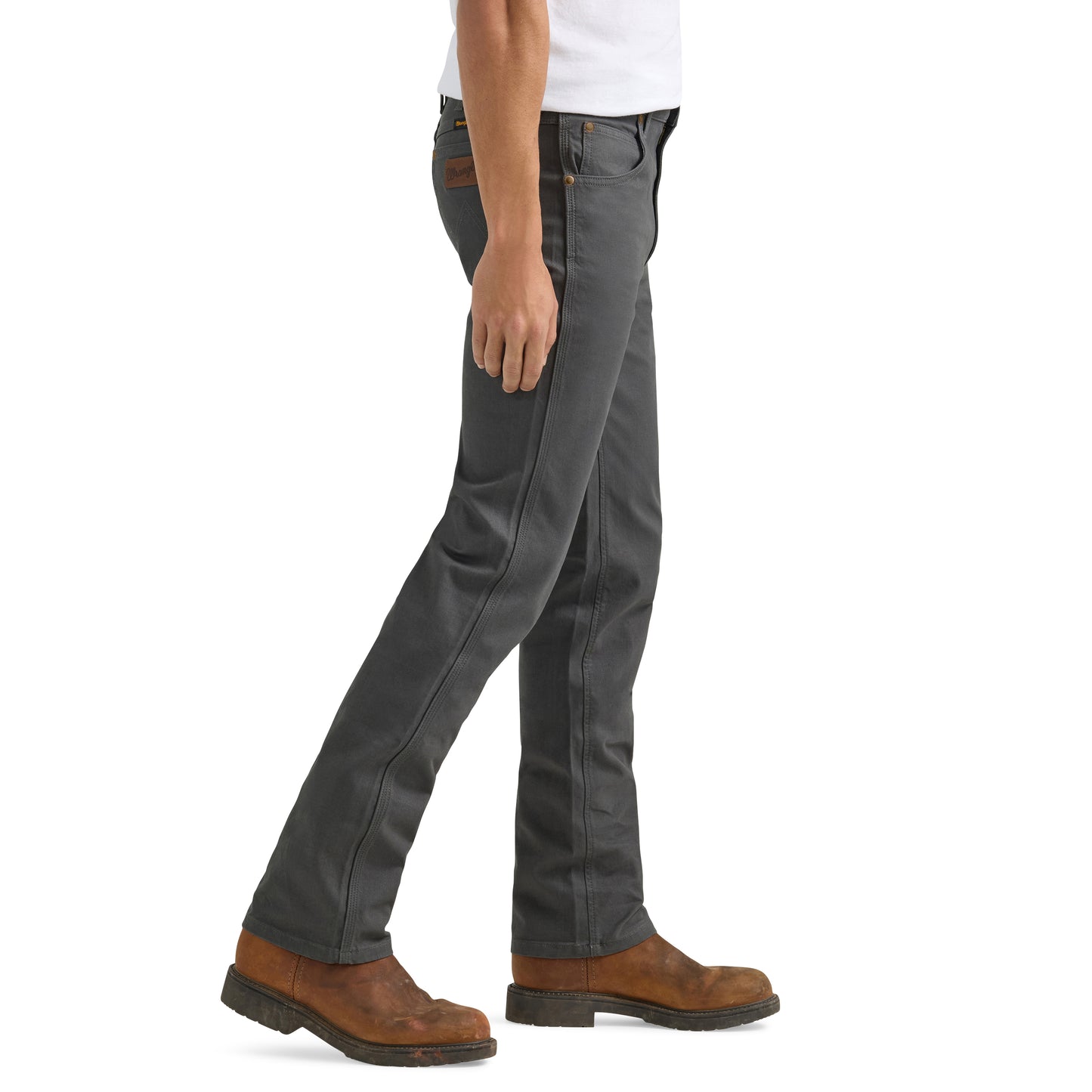 Men Wrangler Grey Pinstripe Jean 112361474