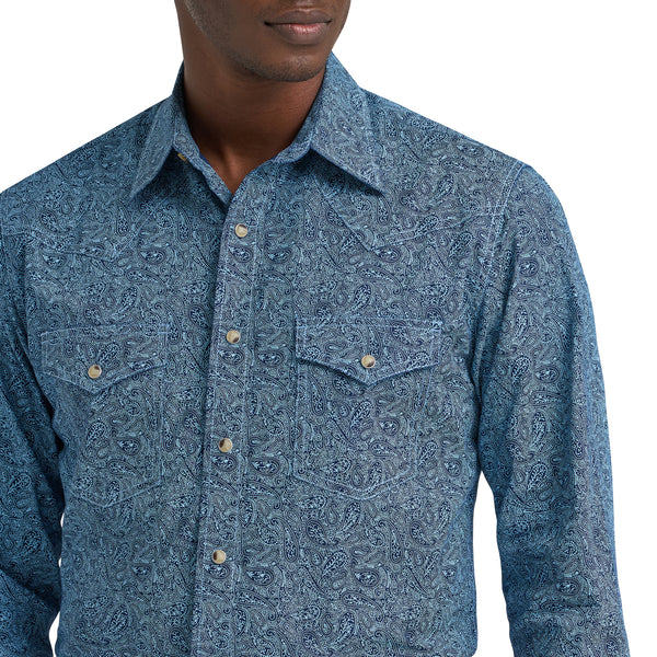 Men Wrangler Shirt (LS) Snap 112378720