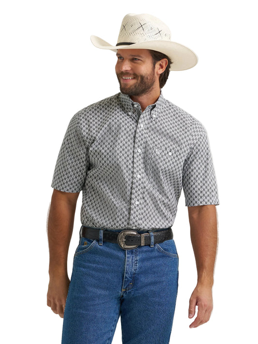 Men Wrangler George Strait Shirt Grey (SS) 112379058