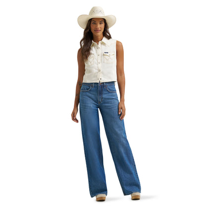 Women Wrangler SleeveLess Shirt 112379493