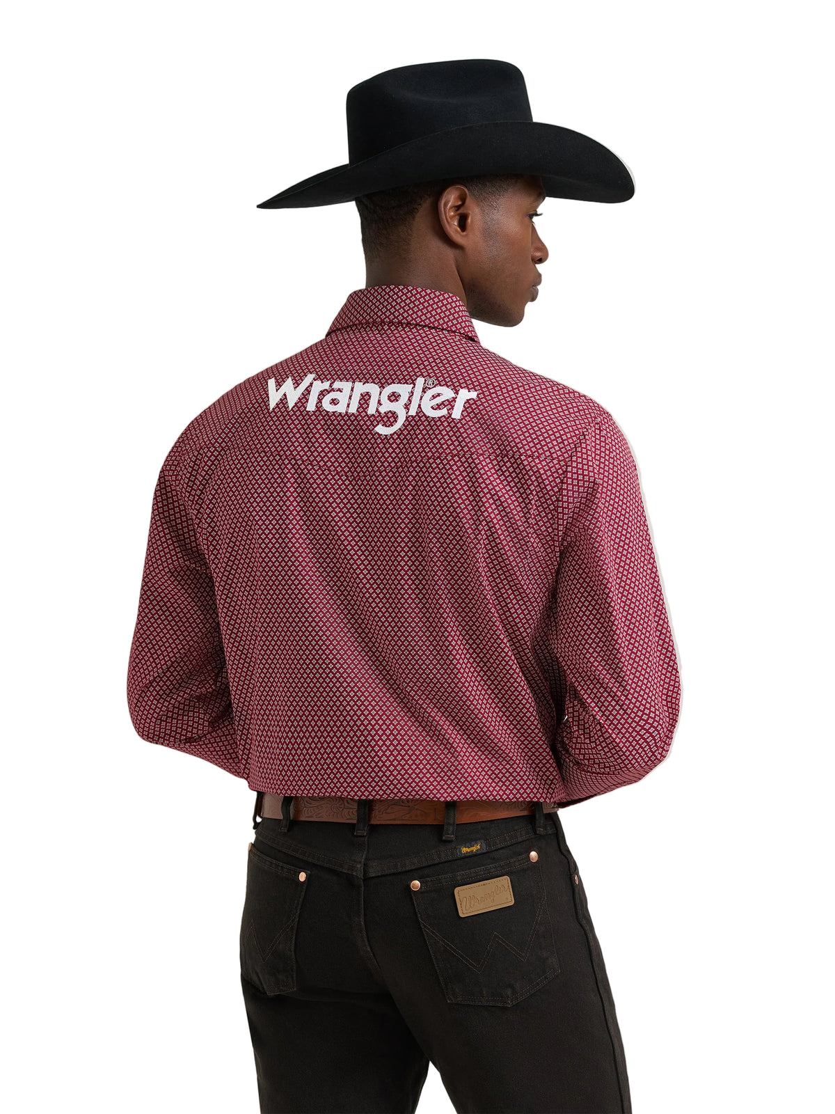 Men Wrangler West Logos LS Shirt 112385927