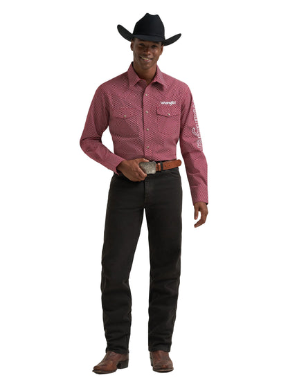 Men Wrangler West Logos LS Shirt 112385927