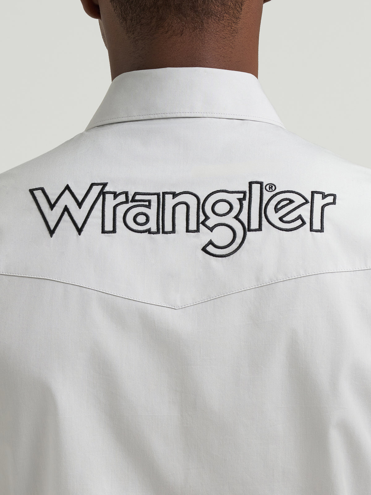 Men Wrangler Outlaw Logo LS Western Snap Shirt 112385928