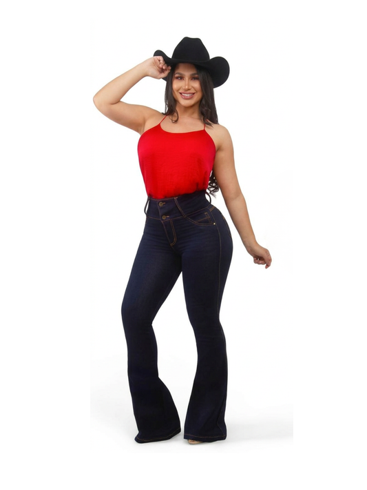 Women Black Jean BW-7313 B.A