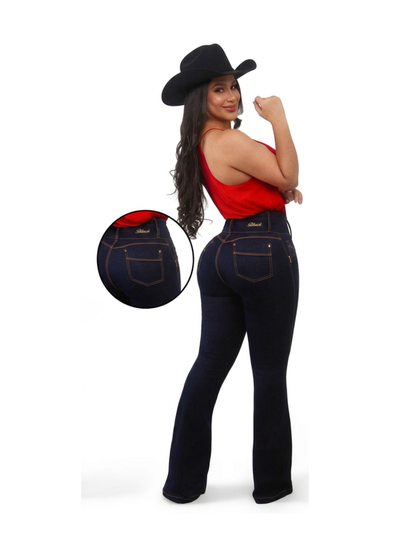 Women Black Jean BW-7313 B.A