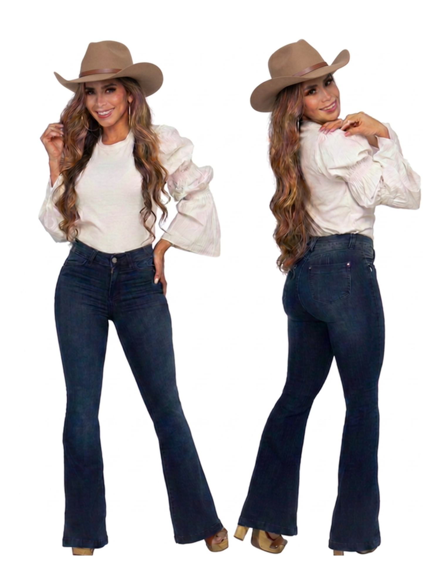 Women Black Jean BW-6900