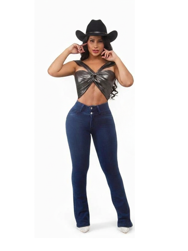 Women Black Jean BW-7254 B.A