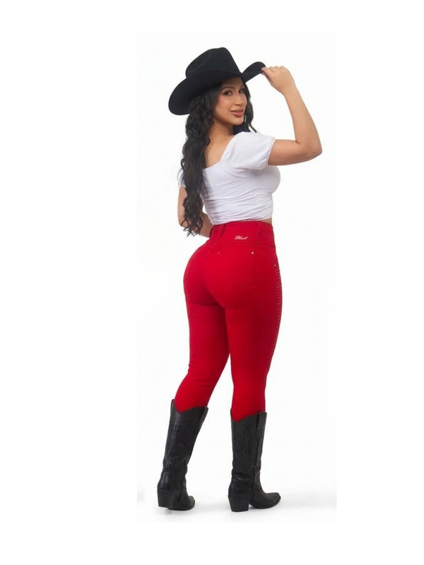 Women Black Jean BW-7288