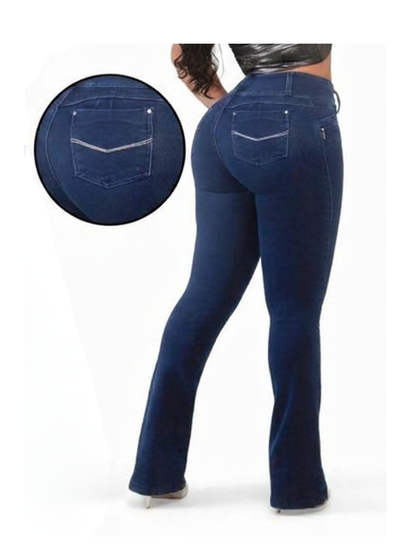 Women Black Jean BW-7254 B.A