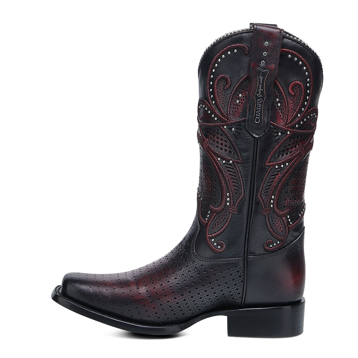 Cowhide Boot, Square Toe - Women Cuadra Boot CU989