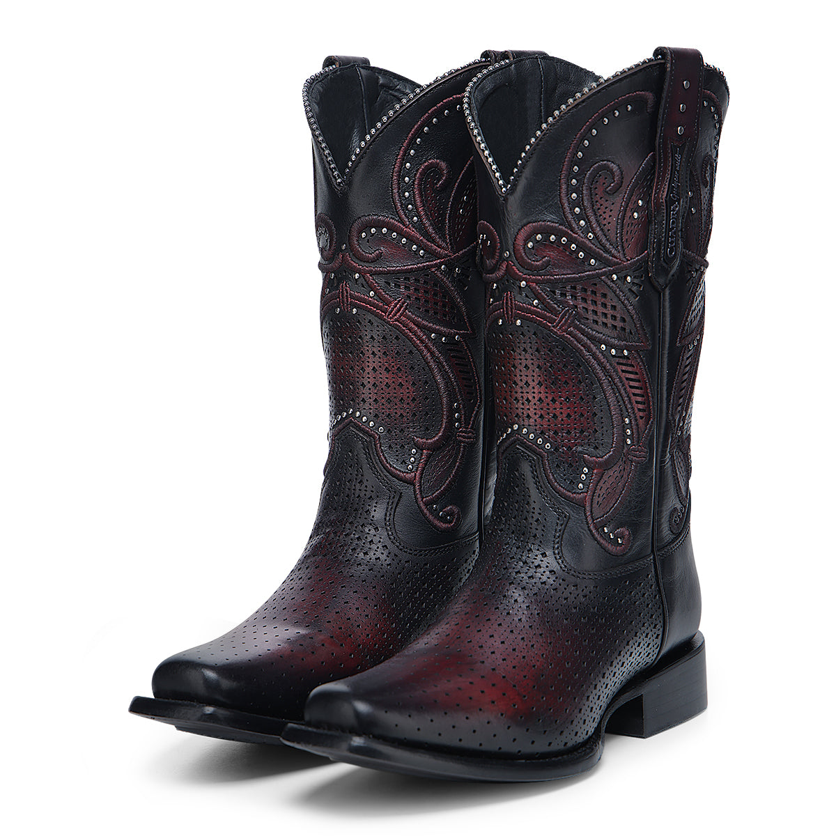 Cowhide Boot, Square Toe - Women Cuadra Boot CU989