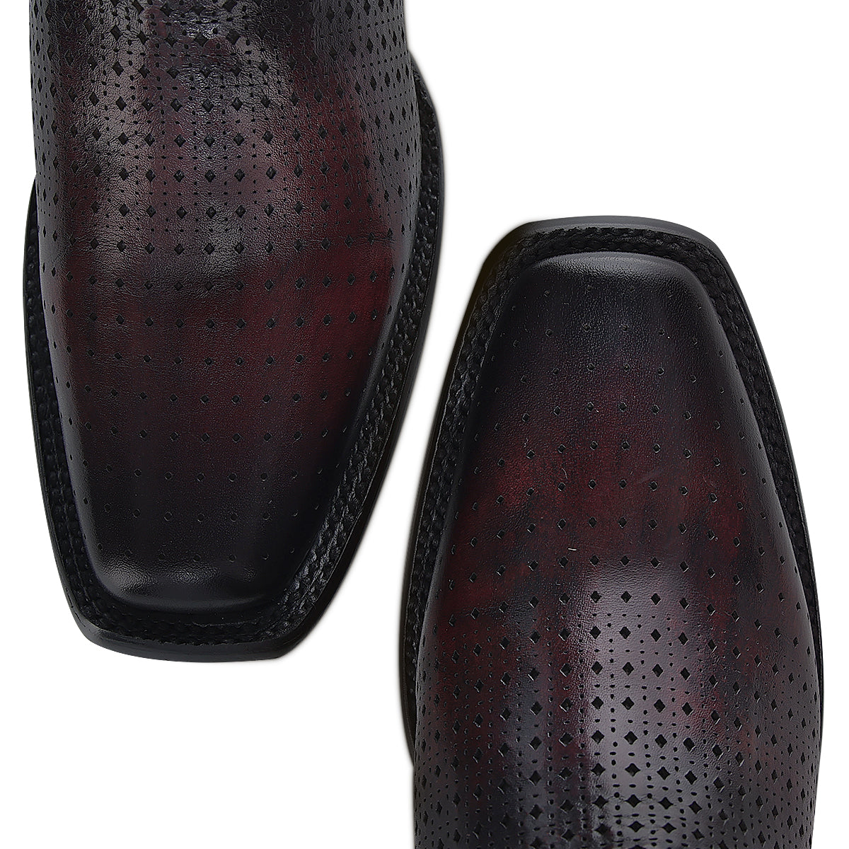 Cowhide Boot, Square Toe - Women Cuadra Boot CU989