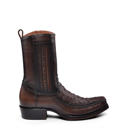 Men Cuadra Ostrich Ankle Boot CU803