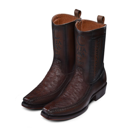 Men Cuadra Ostrich Ankle Boot CU803