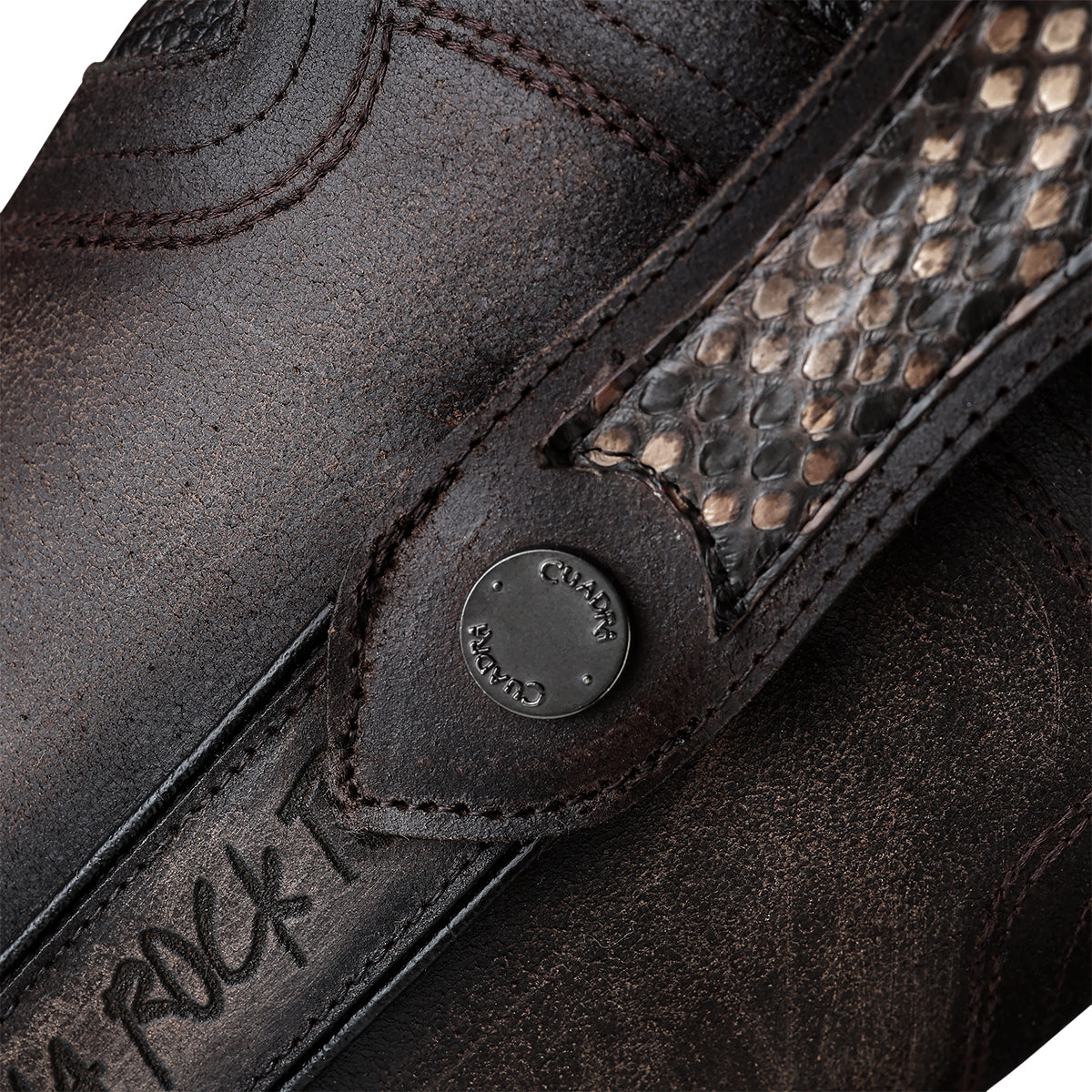 Men Cuadra Python Ankle Boot CC214