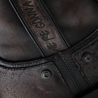 Men Cuadra Python Ankle Boot CC214