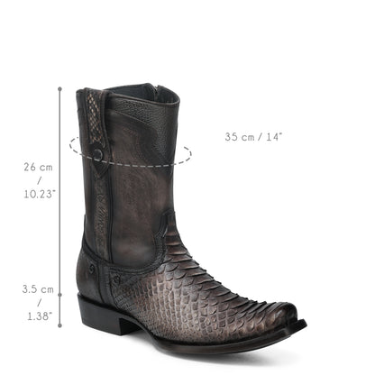 Men Cuadra Python Ankle Boot CC214