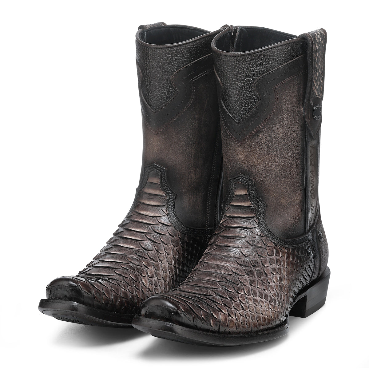 Men Cuadra Python Ankle Boot CC214
