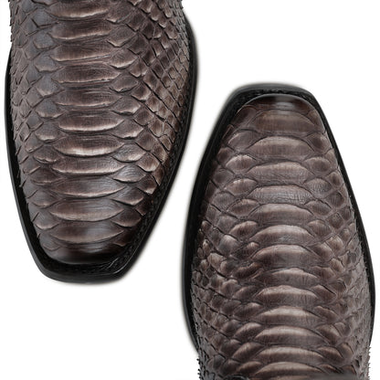 Men Cuadra Python Ankle Boot CC214